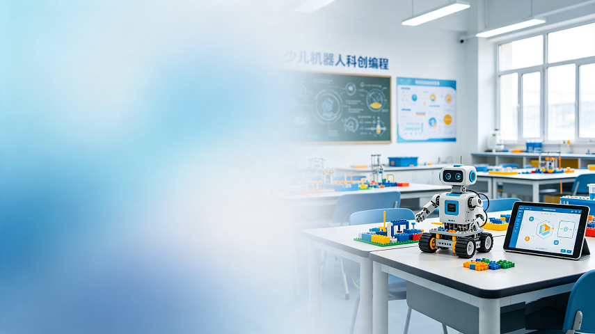 少儿机器人科创编程 青少年科学实验启蒙课程案例封面